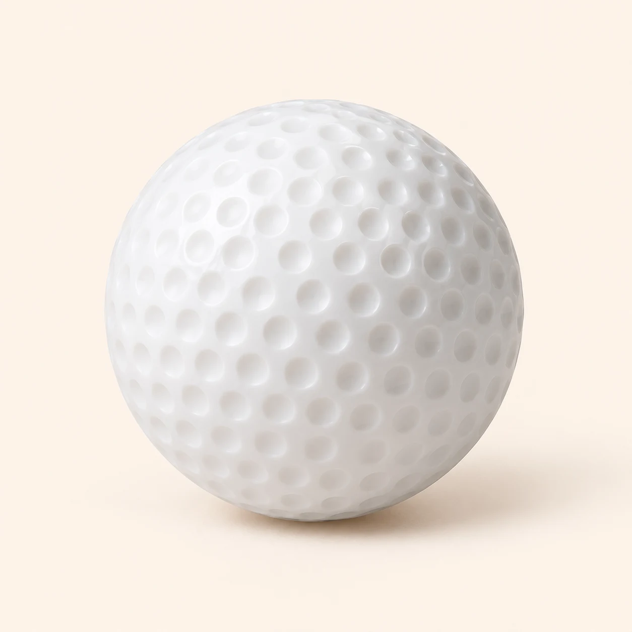 Dimple practice ball